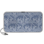 Art Nouveau Birds Trees Pattern Doodle Speaker