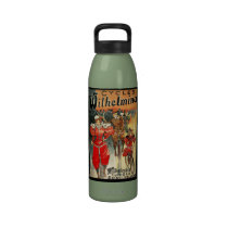 Art Nouveau Cycling Bicycle water bottles