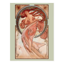 Art Nouveau - Dance Postcards