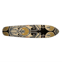 Art Nouveau Design #7 @ VictoriaShaylee Skate Board