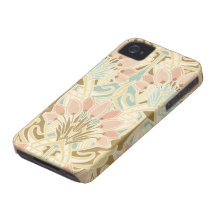 art nouveau nature floral pattern art iPhone 4 Case-Mate cases