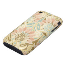 art nouveau nature floral pattern art tough iPhone 3 case