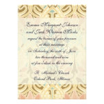 art nouveau nature floral pattern art custom announcement