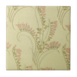 art nouveau nature pattern art ceramic tile