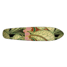 Art Nouveau pattern #1 Custom Skate Board