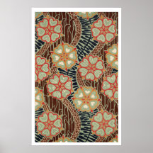 Art Nouveau Pattern #2 at Emporio Moffa Posters