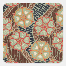 Art Nouveau Pattern #2 at Emporio Moffa Sticker