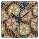 Art Nouveau Pattern #2 at Emporio Moffa Wallclocks
