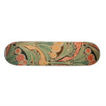 Art Nouveau Pattern #3 at Emporio Moffa Custom Skateboard