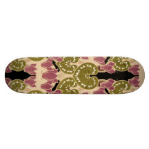 Art Nouveau pattern #4 Skate Boards