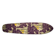 Art Nouveau pattern #5 Skateboard