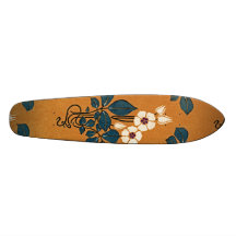 Art Nouveau pattern #7 Skateboards