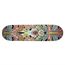 Art Nouveau pattern #8 Skateboard Deck