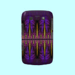Art Nouveau Pattern Purple Blackberry Case Mate casemate cases