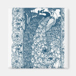 Art Nouveau Peacock Fridge Magnets