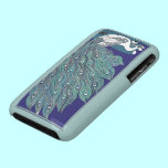 Art Nouveau Peacock iPhone3 Case Mate casemate cases