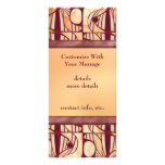 Art Nouveau Personalized Rack Card