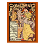 Art Nouveau Postcard: Art & Decoration