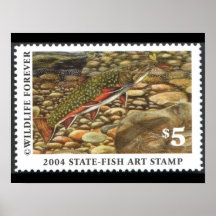 Art of Conservation Stamp - 2004 Posters