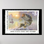 Art of Conservation Stamp 2008 Print