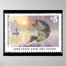 Art of Conservation Stamp - 2008 Print
