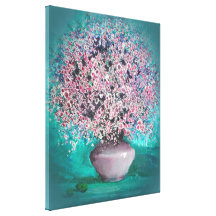 Art Of Flower Arranging 2  Stretched Canvas Print