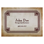 Vintage Business Cards