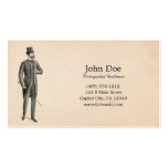 Art of Manliness Victorian Gentleman Business Card