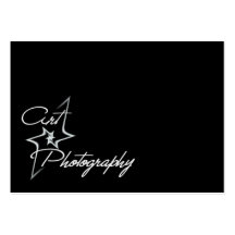 Art of photography business card