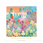 Art Poster: A Corner of Paradise,La Mortola, Italy posters