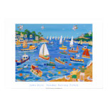 Art Poster: Sunday Sailing Fowey by John Dyer posters
