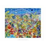 Art Print: Garden of Eden, The Eden project posters