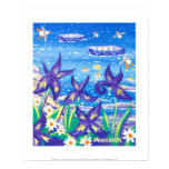 Art Print: Iris Blue posters