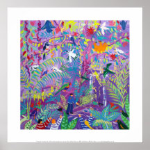 Art Print: Tropical Tweets