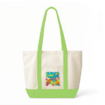Art Shopping Bag: Tropical Lime bags