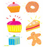Art T-Shirt: Sweetheart Cakes t-shirts