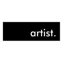 artist. business cards