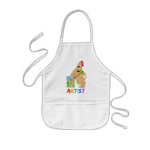 Artist Dog Art Smock Apron