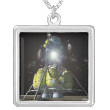 Artist rendition of a new spaceship to the moon 3 custom jewelry