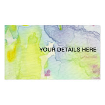 Artistic business custom card business cards
