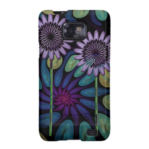 Artistic floral Samsung galaxy case