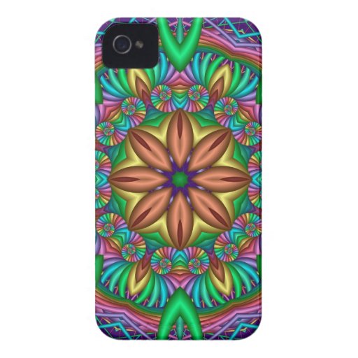 Artistic iPhone 4 case Fantasy Flower