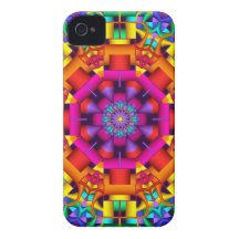 Artistic Kaleidoscope iPhone 4 case