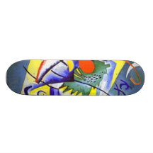 ARTISTIC SKAYEBOARD SKATE DECK
