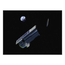 Artists conception of Spitzer Photograph