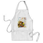 Artists Paint Splatter And Pallet of Paint Apron