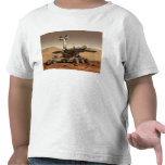 Artist's Rendition of Mars Rover T-shirts