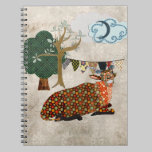 Artsy Addax Blue Moon Notebook notebooks