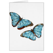 Artsy Butterflies Greeting Cards