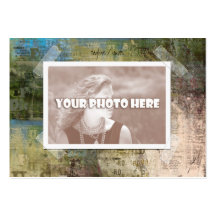 Artsy Photo Frame Biz Card Business Cards